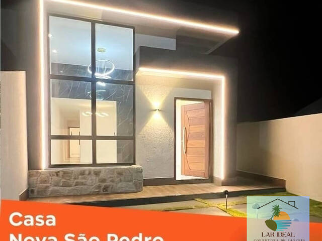 #1857 - Casa para Venda em São Pedro da Aldeia - RJ - 2