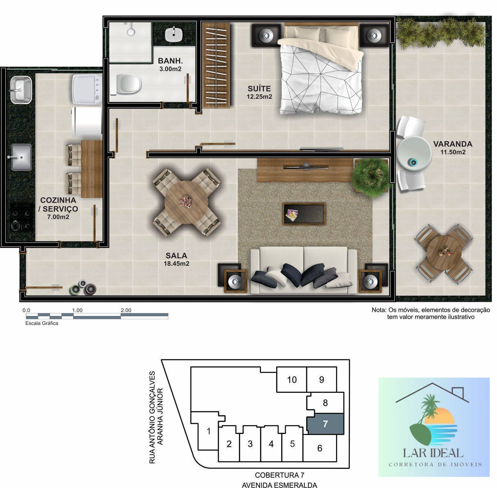 Cobertura à venda com 1 quarto, 53m² - Foto 31
